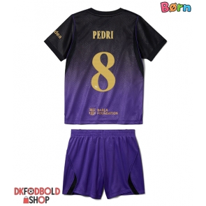 Barcelona Pedri Gonzalez #8 Udebanesæt Børn 2026-27 Kort ærmer (+ korte bukser)
